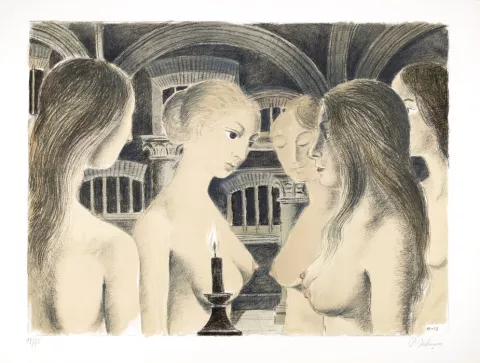 Paul Delvaux - La voûte