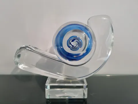 Sculpture en verre - Louis Leloup