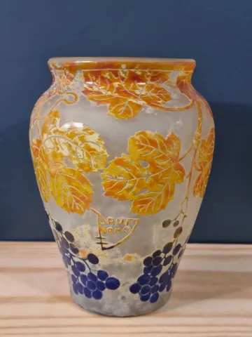 Vase signée Daum