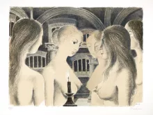 Paul Delvaux - La voûte