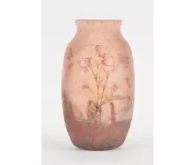 Vase Daum décor campanules