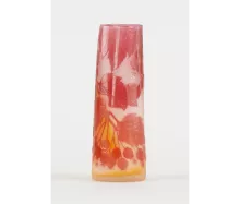Vase Gallé en verre doublé