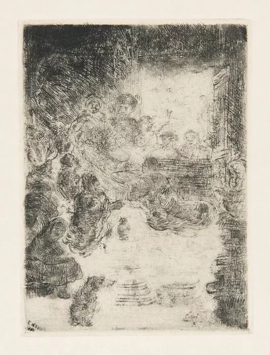 James Ensor- L'adoration des bergers