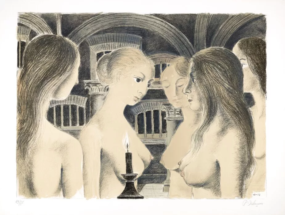 Paul Delvaux - La voûte
