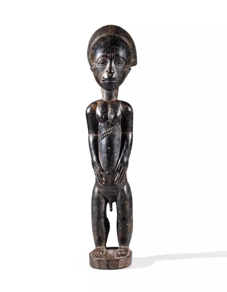 Statue Baulé de Côte d'Ivoire
