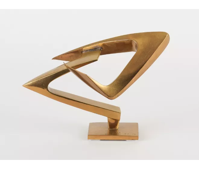 Sculpture en bronze "Composition"