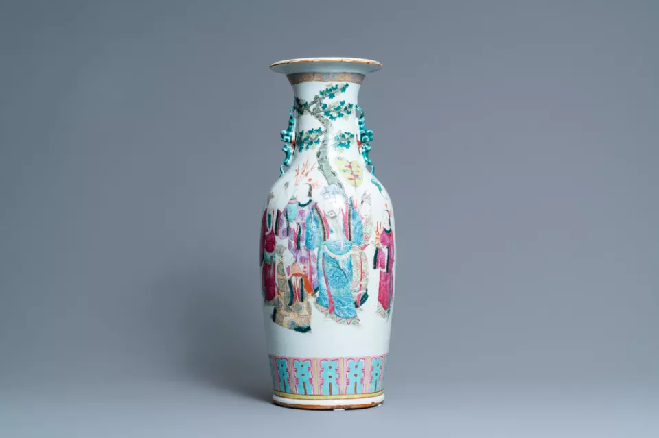 Vase en porcelaine chinoise