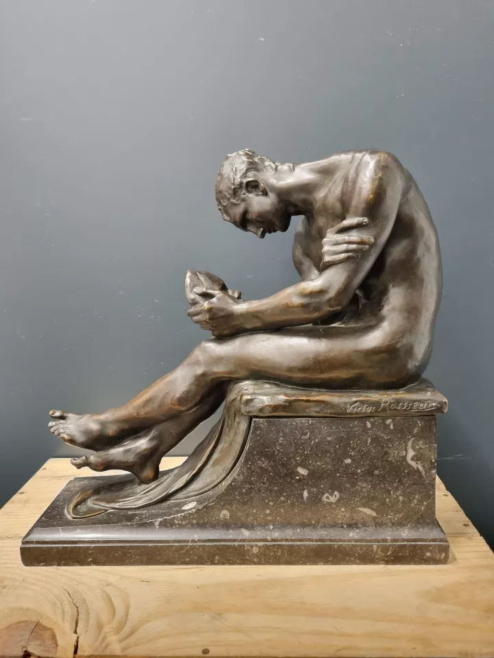 "L'Inspiration" - Victor Rousseau.